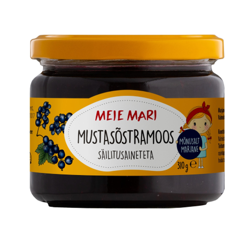 Mustasõstramoos Meie Mari 310g