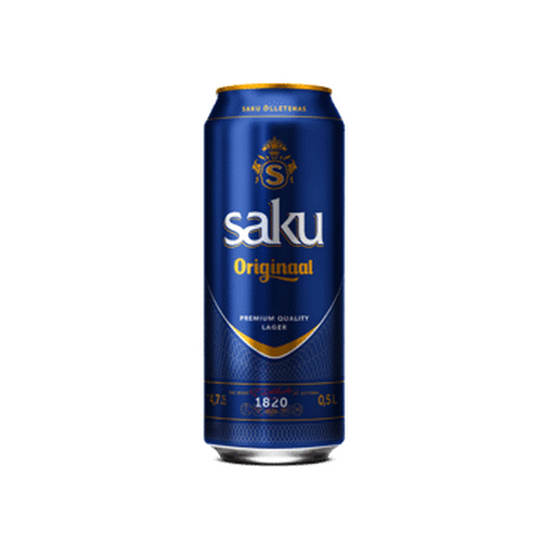 H.õlu Saku Originaal 4,7% 0,5L prk