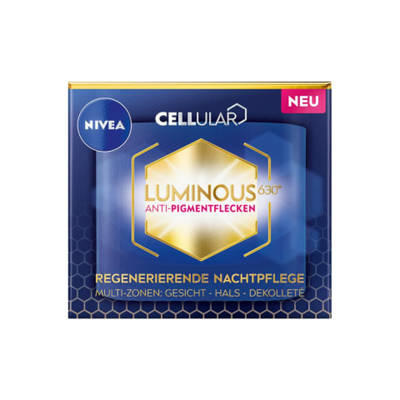 Pigmendilaikudevastane öökreem Nivea Cellular Luminous 630 50ml