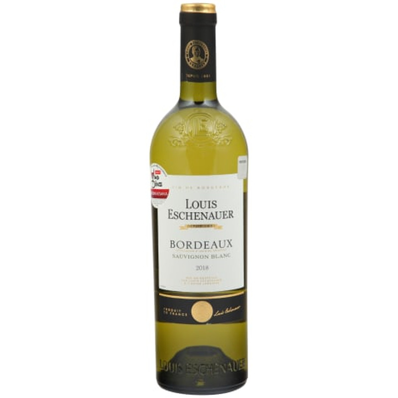 Kaitstud päritolunimetusega vein Louis Eschenauer Bordeaux Sauvignon Blanc 12%vol 0,75l