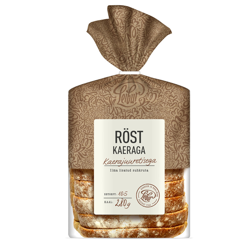 Röst kaerajuuretisega, LEIBUR, 280 g