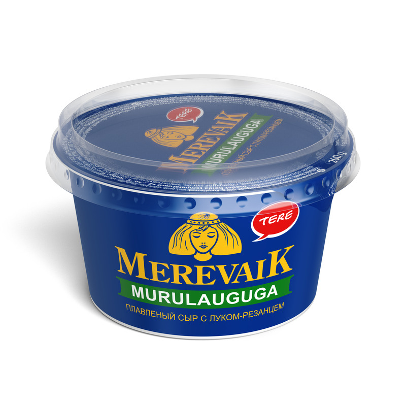 Sulatatud juust murulauguga, MEREVAIK, 200 g