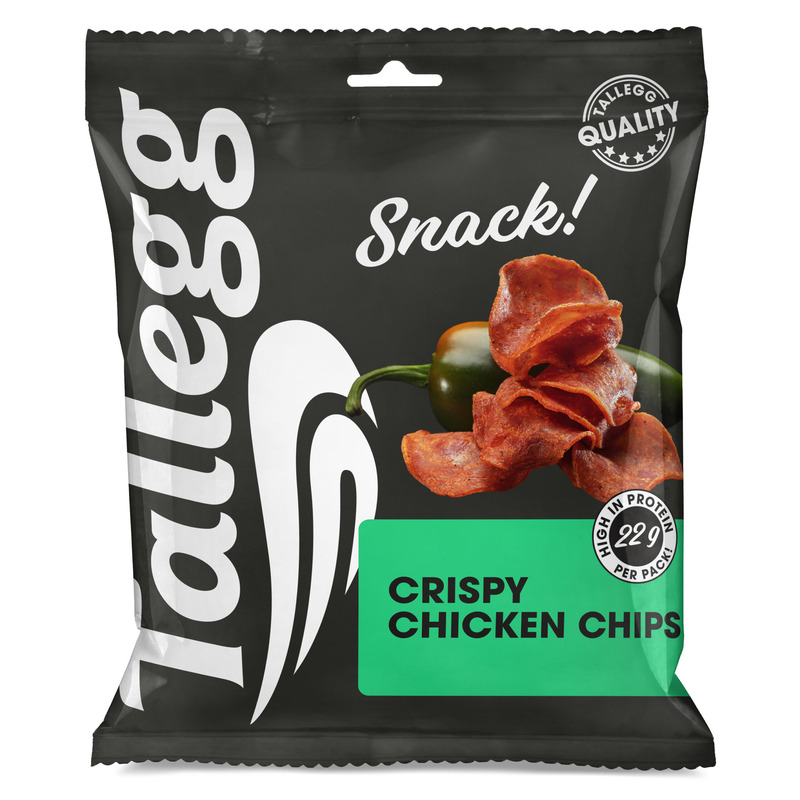 Kanasnäkk Crispy, Tallegg, 45 g