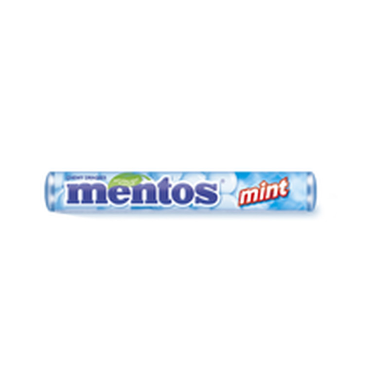 Mint nätsukomm, MENTOS, 38 g