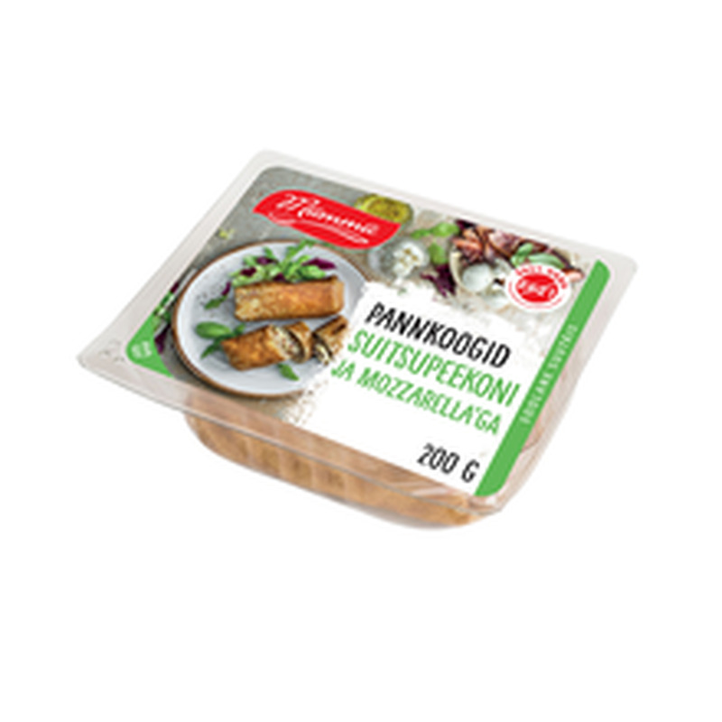 Pannkoogid suitsupeekoni ja mozzarellaga, MAMMA, 200 g