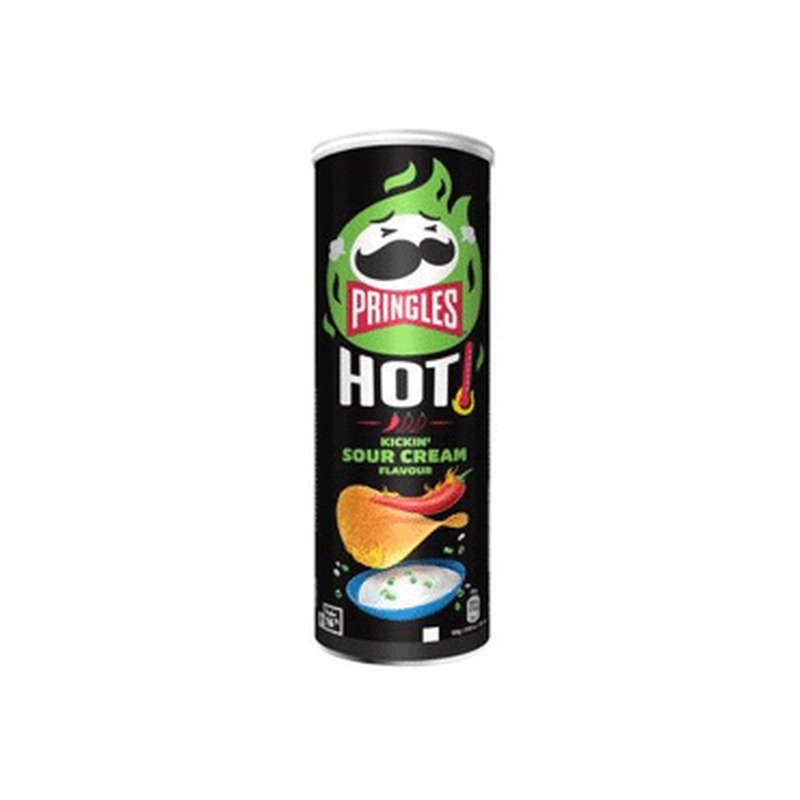 Krõpsud kuum kickin'hapuko.PRINGLES160g