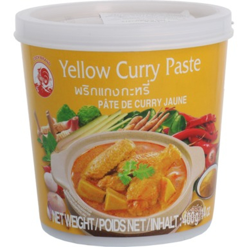 COCK Kollane karripasta 400g (purgis)