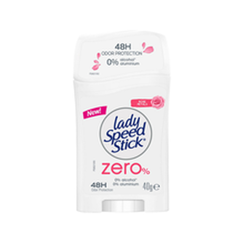 Pulkdeodorant zero rose petals 40g