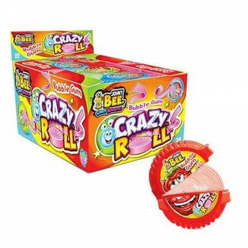 JOHNY BEE Närimiskummid Bubble Crazy Roll 15g