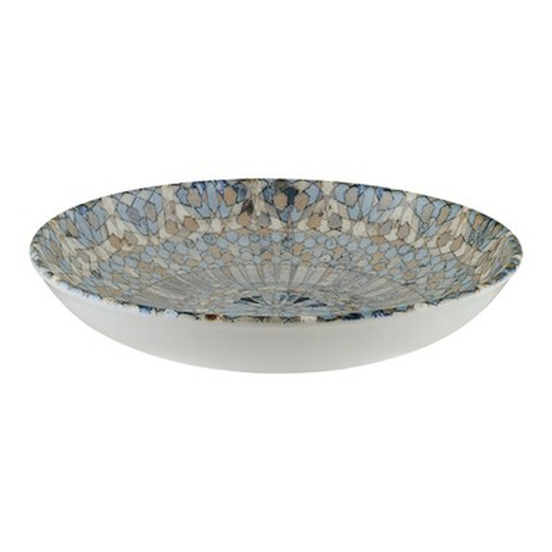 BEST Luca Mosaic Matt Bloom Deep Plate 23cm (Bonna)