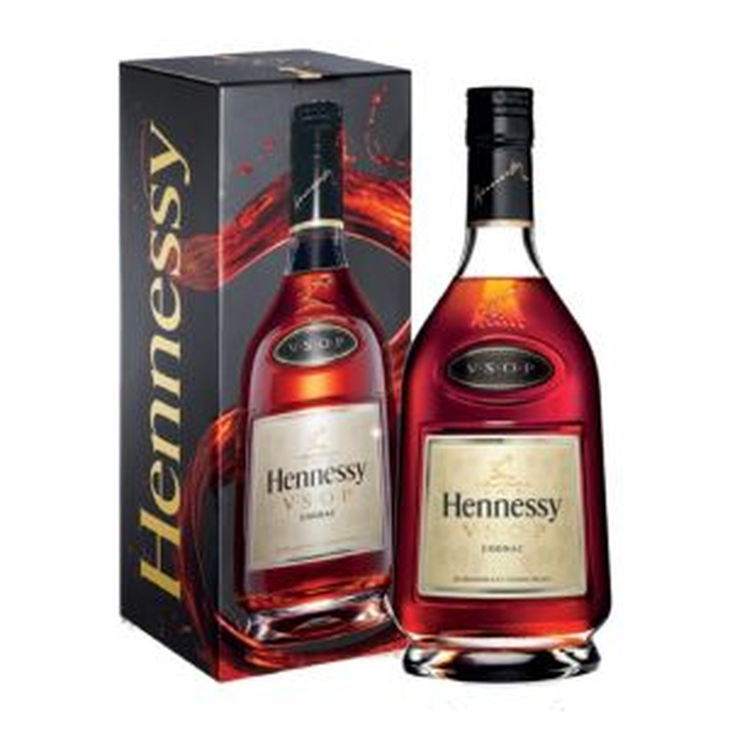 Cognac Hennessy VSOP 40% vol 0.5L karbis