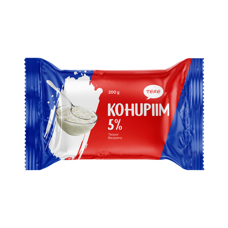 Kohupiim 5%, TERE, 200 g