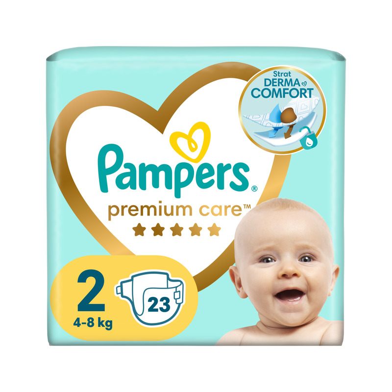 Mähkmed Premium Care S2, PAMPERS, 4-8 kg/ 23tk