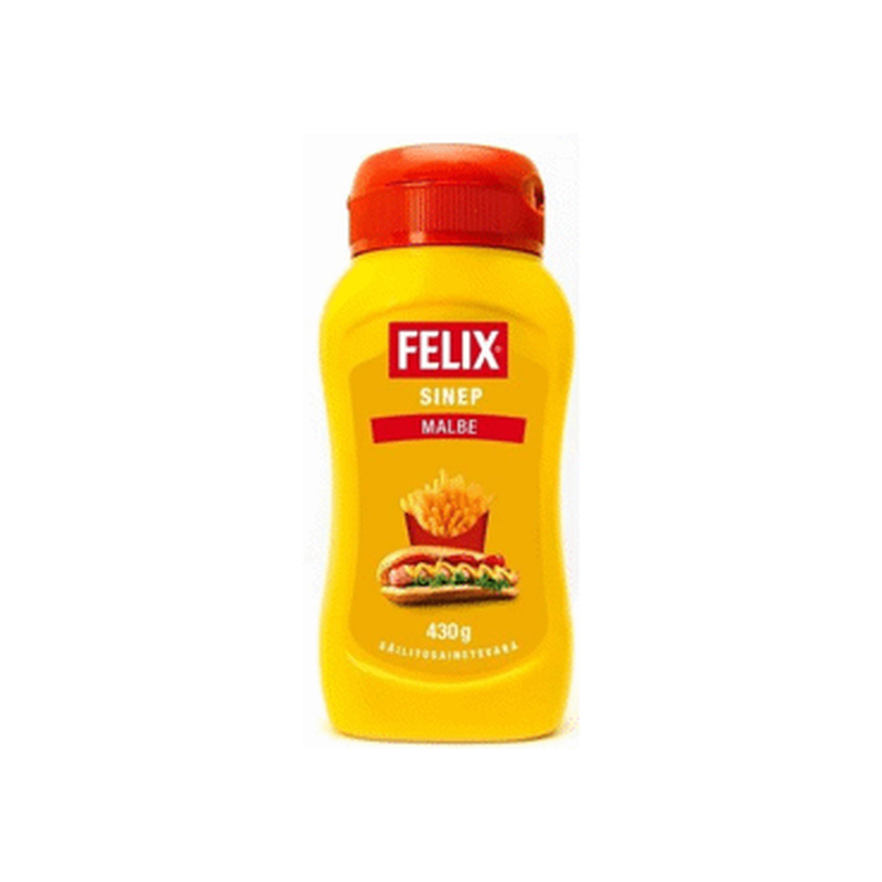 Mahedamaitseline sinep FELIX 430g