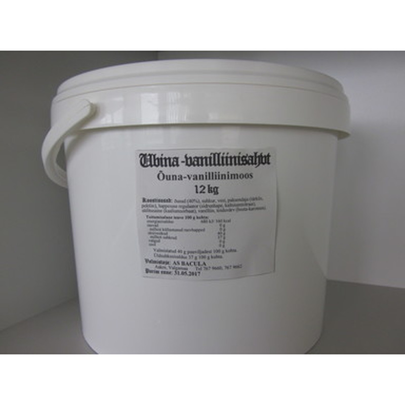 BACULA Ubina-vanilliinisahvt (tükikestega) 12kg