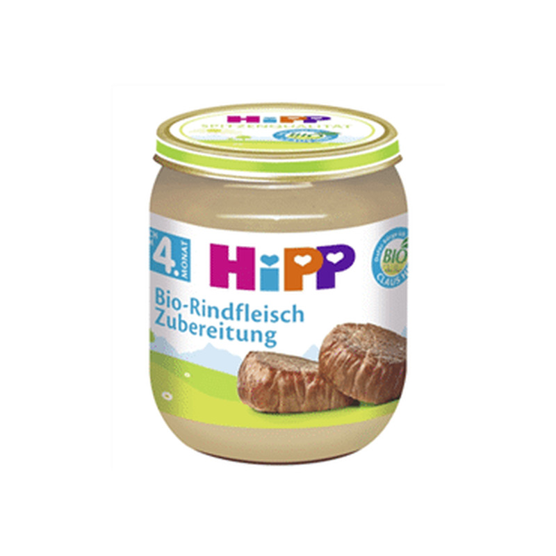 Veiselihapüree mahe 4+, HIPP, 125 g