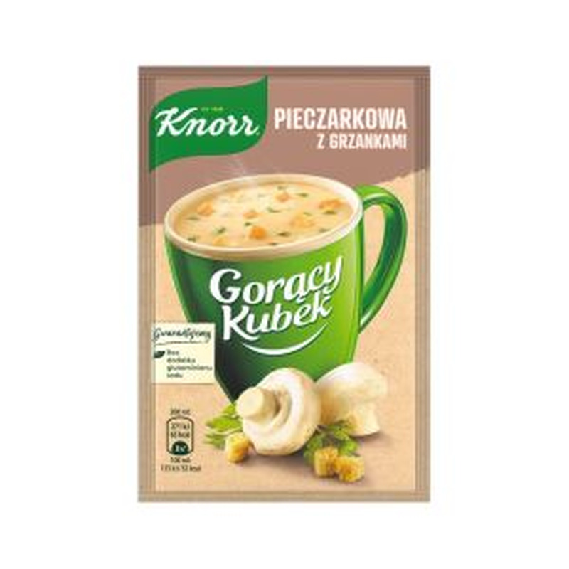 Knorr Šampinjoni kiirsupp 15g krutoonidega