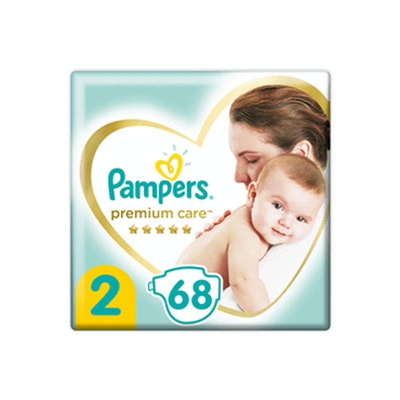 Mähkmed PAMPERS Premium Care S2 68tk