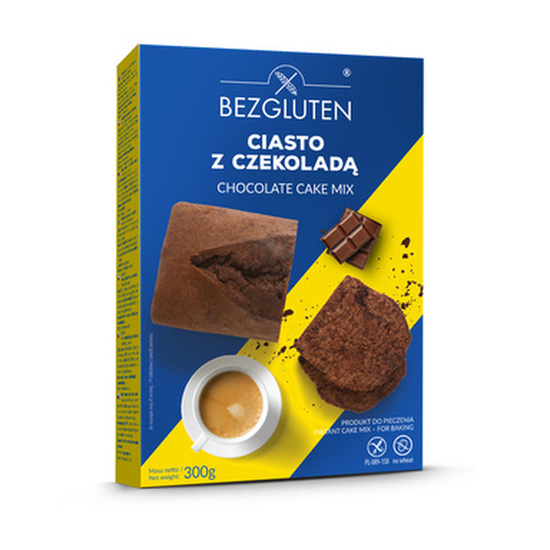 BEZGLUTEN Šokolaadikeeksi pulber 300g (gluteenivaba)