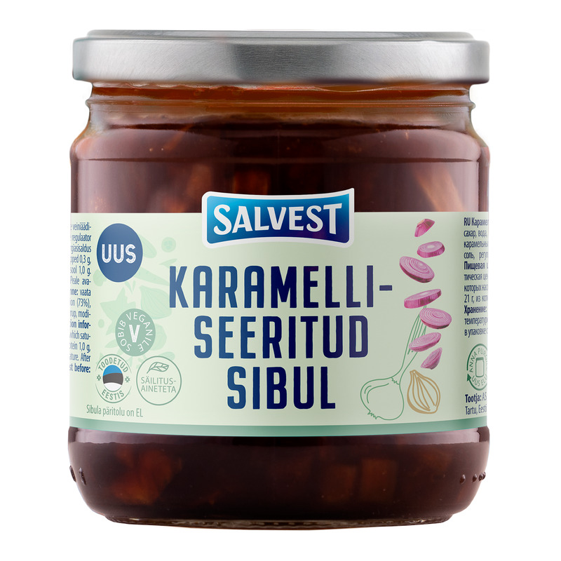 Karamelliseeritud sibul, SALVEST, 380 g