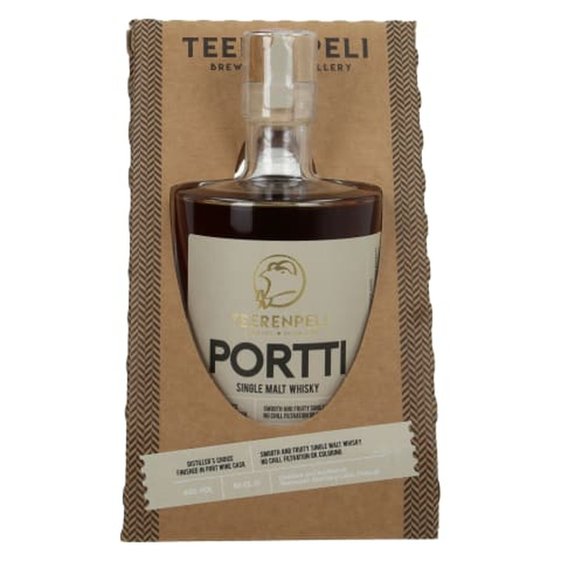 Whisky Teerenpeli PORTTI Single Malt 43%vol 0,5l