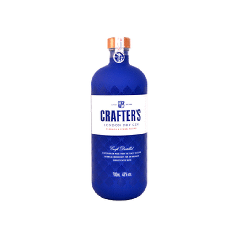 Gin CRAFTERS London Dry 43% 0.7L