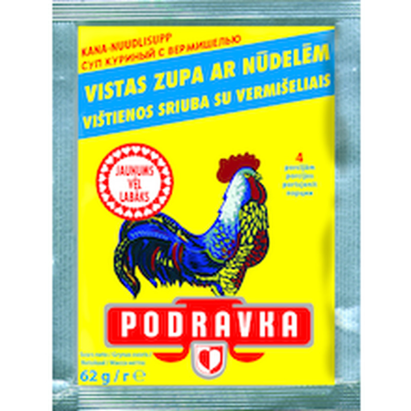 Kana-nuudlisupp, PODRAVKA, 62 g