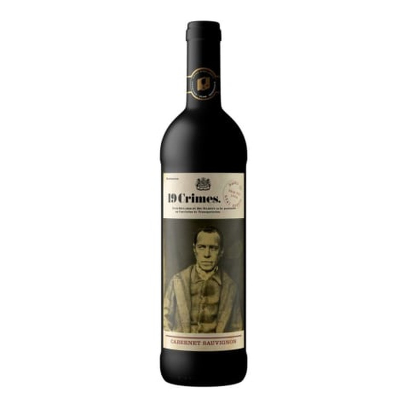 Geograafilise tähisega vein 19 Crimes Cabernet Sauvignon 14%vol 0,75l