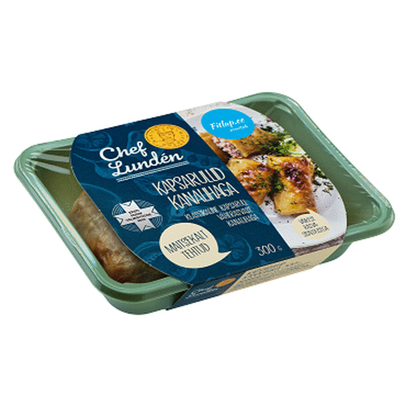 Kapsarullid kanalihaga CHEF LUNDEN 300g