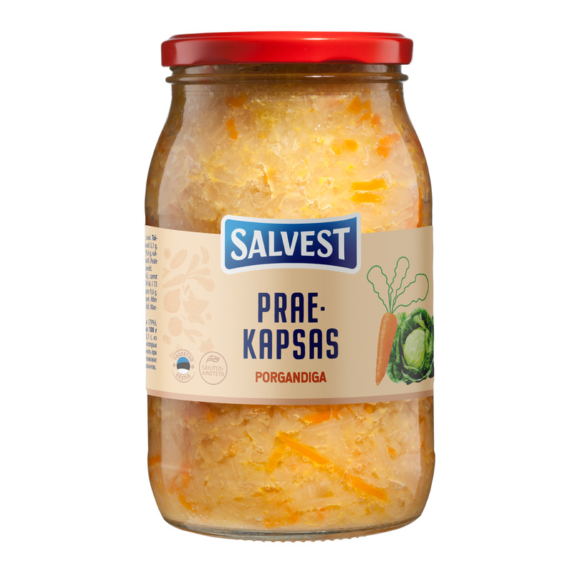 Praekapsas porgandiga, SALVEST, 900 g