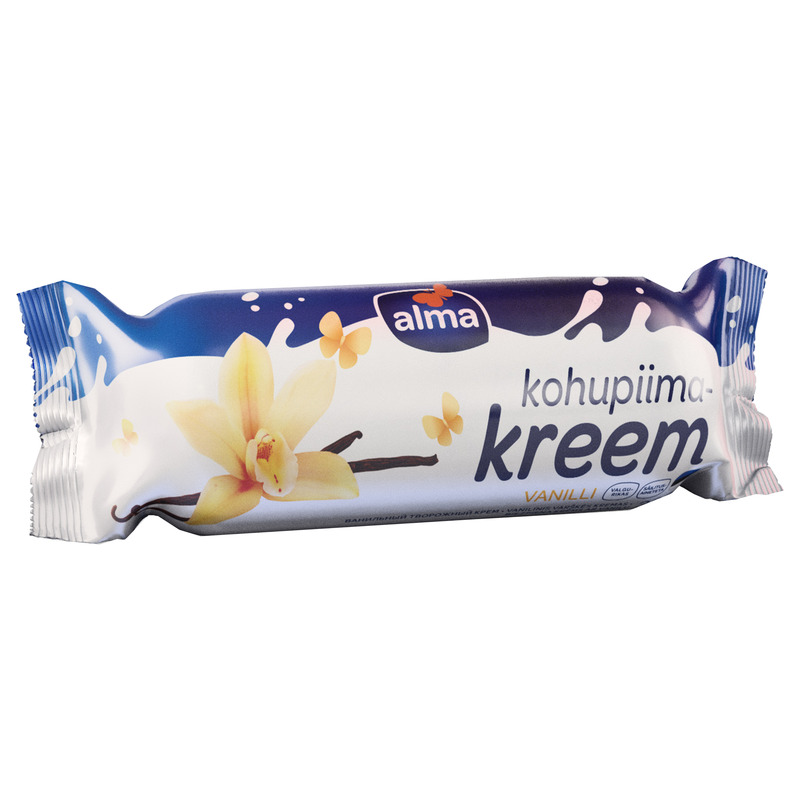 Kohupiimakreem vanilli 2,5%, ALMA, 300 g