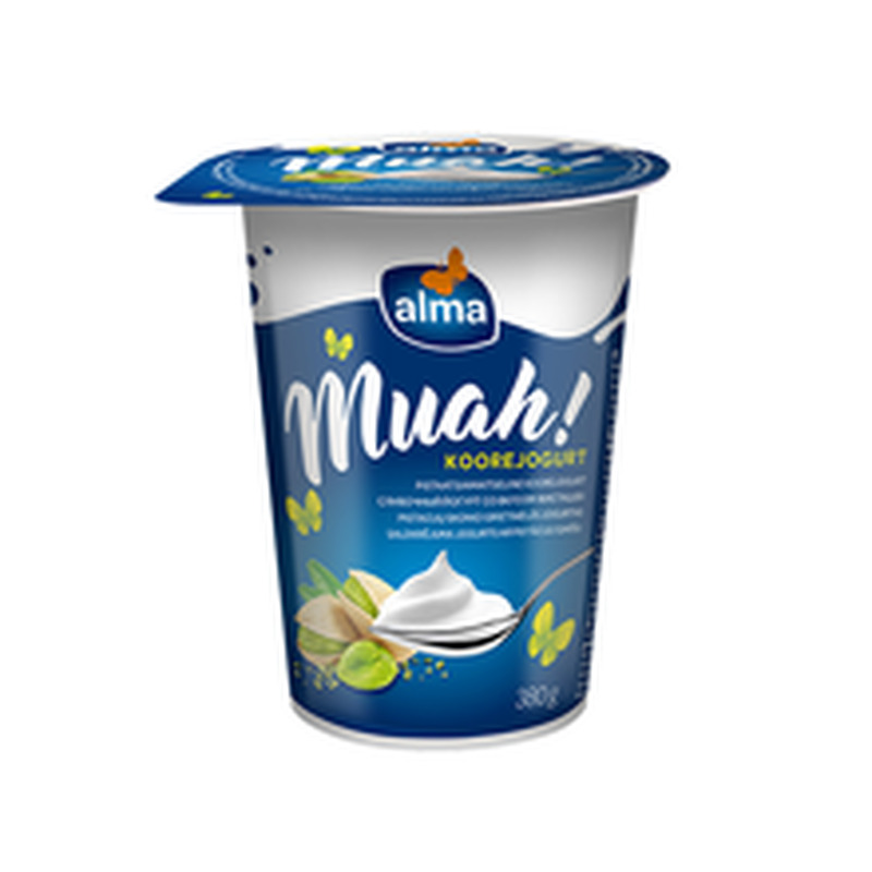 Alma Muah koorejogurt pistaatsiamaitseline 380g