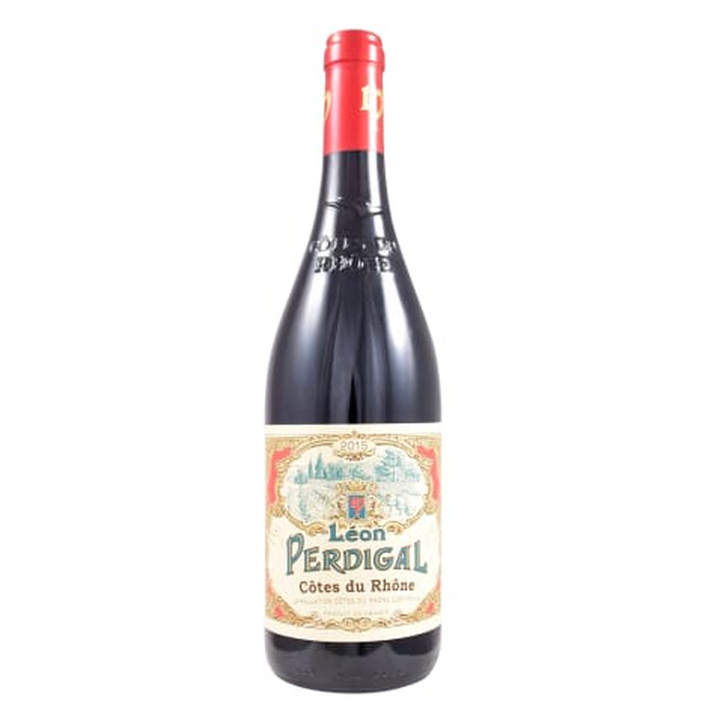 Kaitstud päritolunimetusega vein Leon Perdigal Cotes du Rhone 0,75l