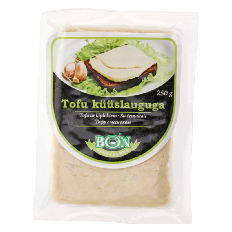 Tofu küüslauguga, BON VEGAN, 250 g