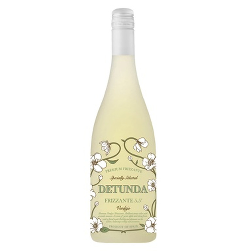 DETUNDA Frizzante Bianco Verdejo 5,5% 75cl (valge, magus)