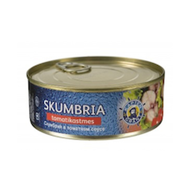 Skumbria tomatikastmes, KAPTEN GRANT, 240 g