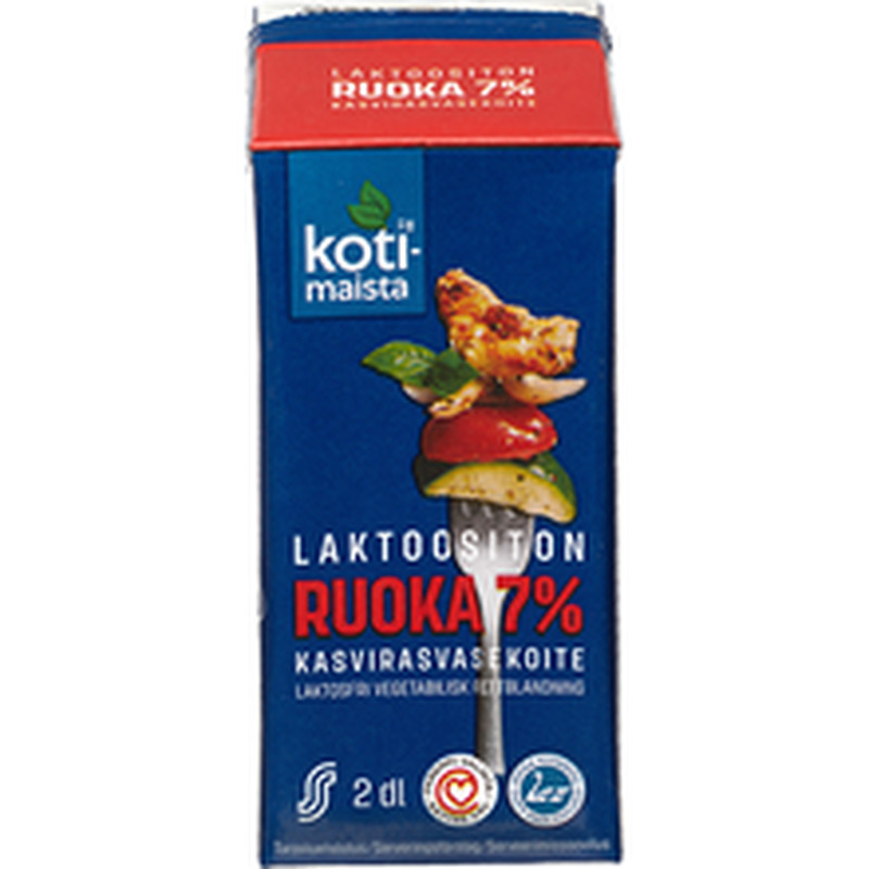 Toidukoor, 7% rasva 200 ml