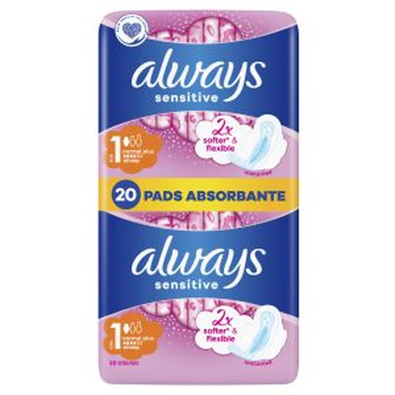 Hügieenisidemed Ultra Plus Sensi, ALWAYS, 20 tk