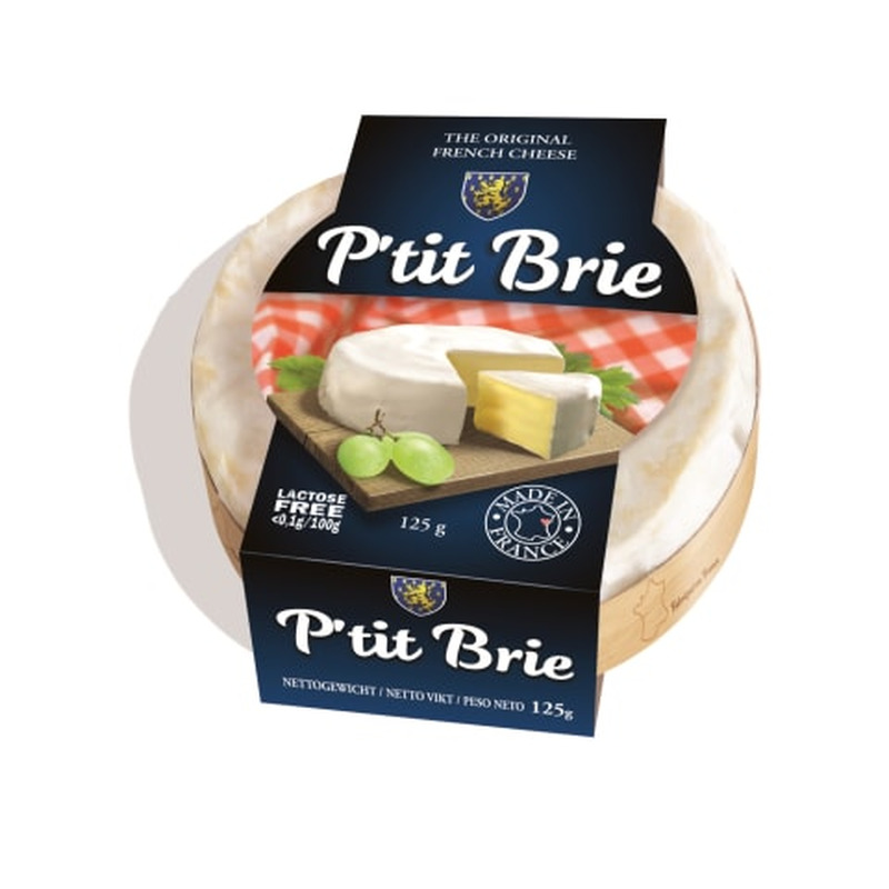 Valgehallitusjuust P'tit Brie 125g