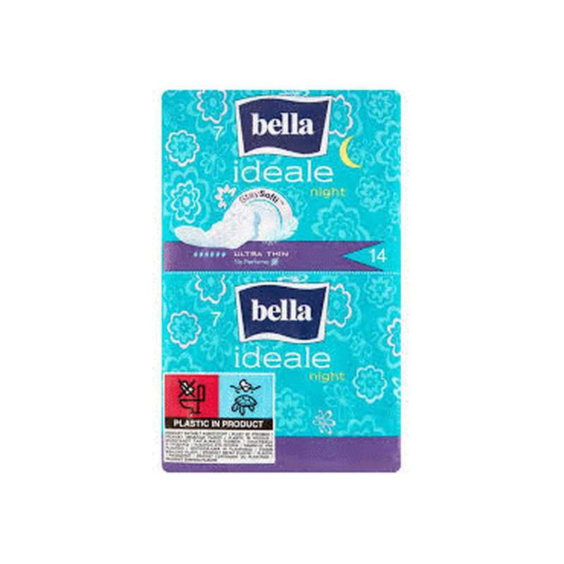 Hügieeniside BELLA IdealeNight Thin 14tk