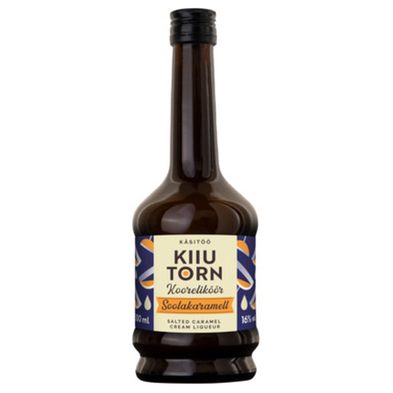 KIIU TORN Kooreliköör Soolakaramell 16% 50cl