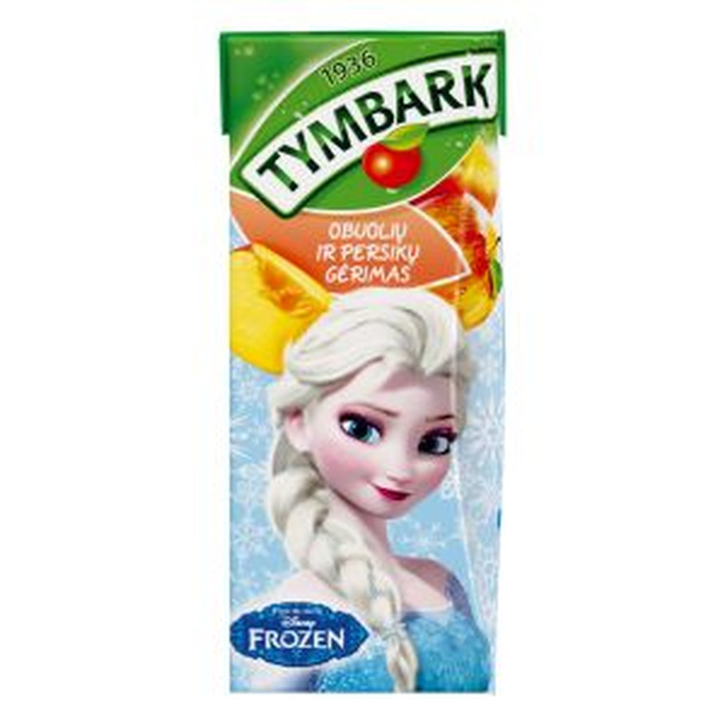 Tymbark Disney Frozen Õuna-virsikujook 0.2L