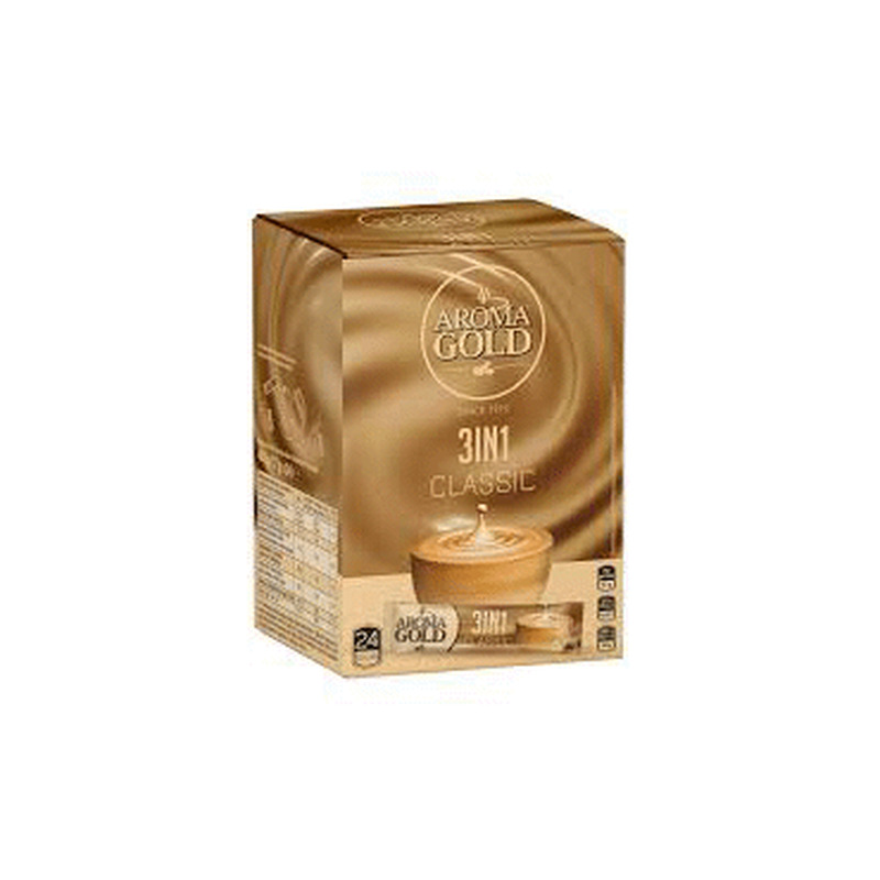 Kohvijook AROMA Gold Classic 3in1 24x17g