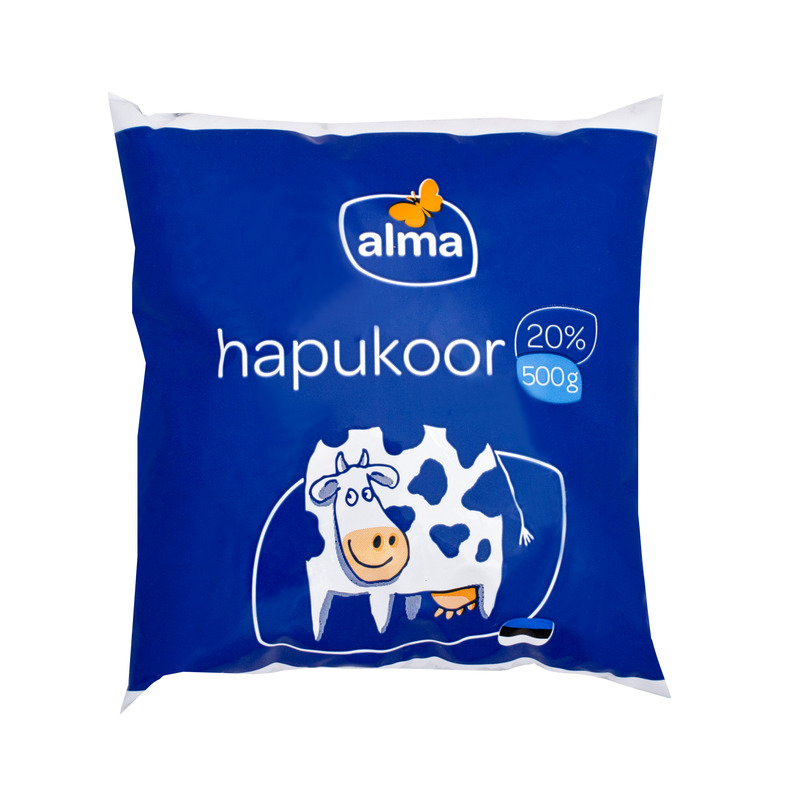 Hapukoor 20%, VALIO ALMA, 500 g