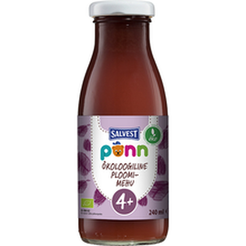 Ploomimehu ÖKO 4+, PÕNN, 240 ml