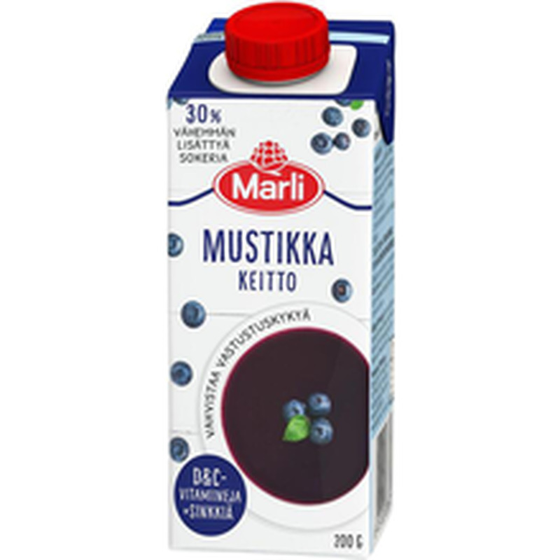 Marli Tarhurin mustikasupp, 200 g