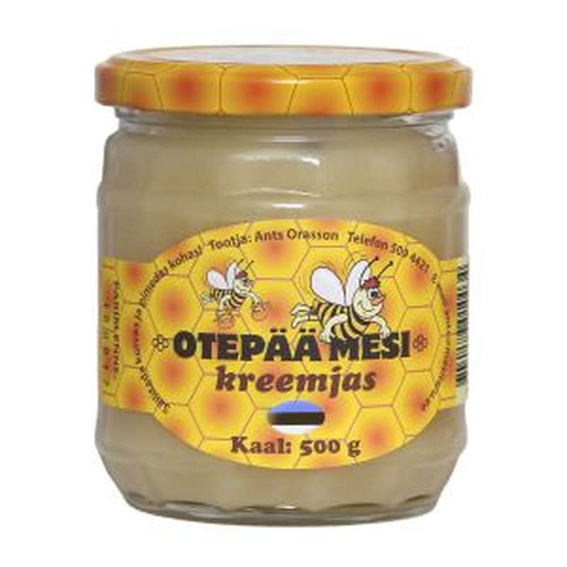 Otepää Mesi kreemjas mesi 500g Eesti