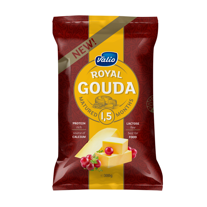 Royal Gouda Yellow juust, VALIO, 300 g