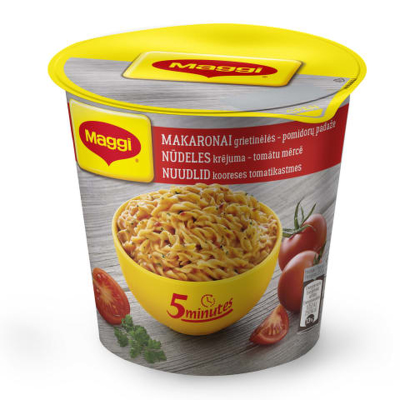 Kiirnuudlid tomatiga 5 minutit Maggi 62g