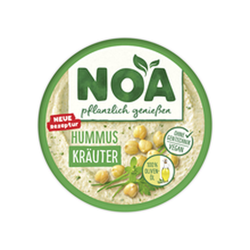 Hummus seesamiseemnete ja ürtidega, NOA, 175 g